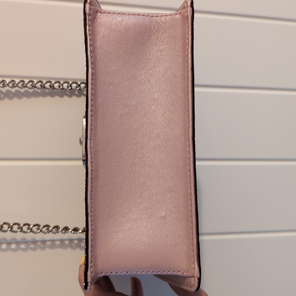 Kate Spade Sunset Lane Glitter Eden Crossbody in Rose Gold - Picture 7 of 9